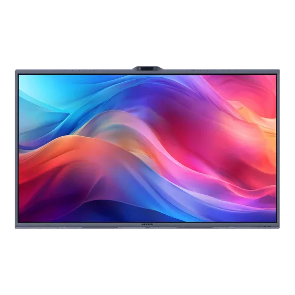 Maxhub Xboard V7 met vloeiende abstracte lijnen