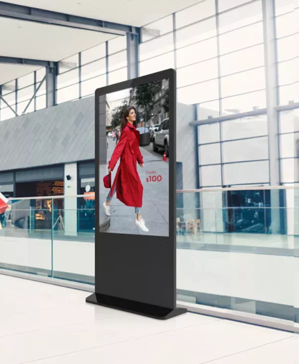 Narrowcasting reclame oplossing
