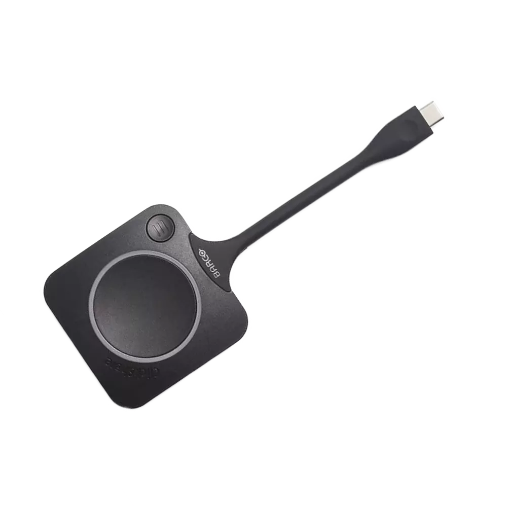Barco ClickShare knop voor draadloos presenteren